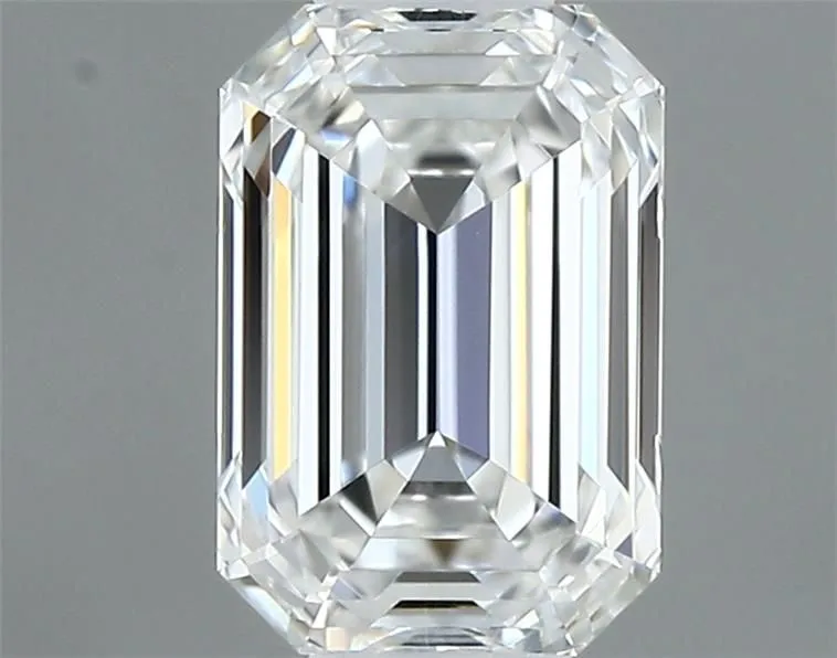 0.32ct EMERALD F VVS2 Natural diamond