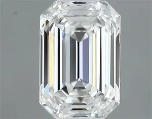 0.32ct EMERALD F VVS2 Natural diamond