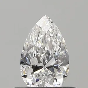 0.46ct PEAR D VVS1 Natural diamond