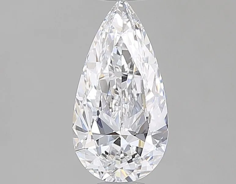 0.58ct PEAR D VS2 Natural diamond