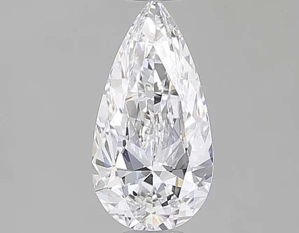 0.58ct PEAR D VS2 Natural diamond