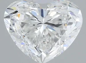 1ct HEART F VS1 Natural diamond