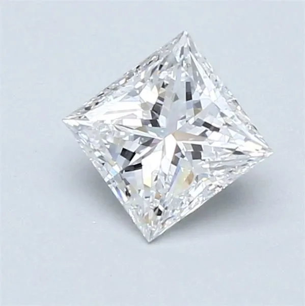 0.83ct PRINCESS D IF Natural diamond
