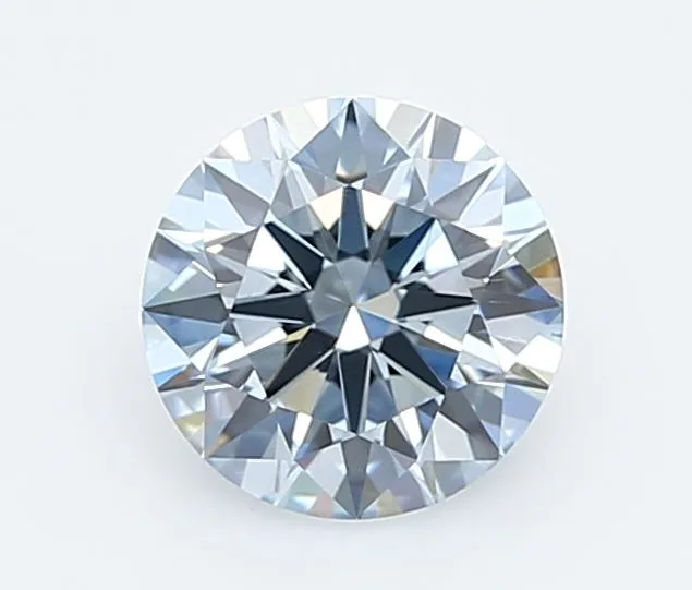1.04ct ROUND Fancy Light Blue VS2 Coloured Lab diamond