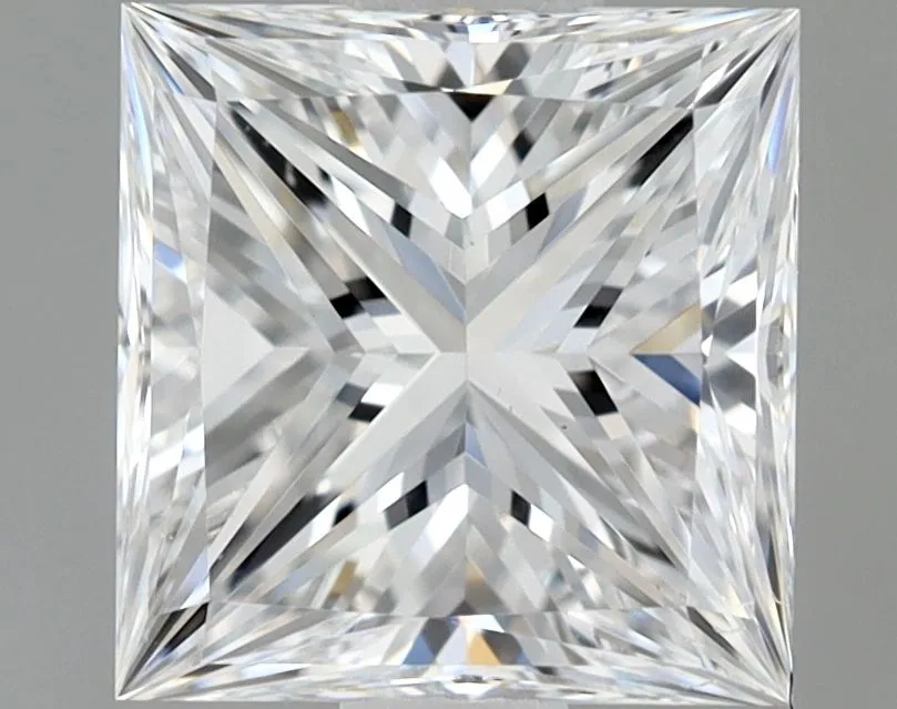 0.90ct PRINCESS D VS2 Natural diamond
