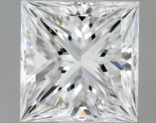 0.9ct PRINCESS D VS2 Natural diamond
