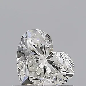 0.63ct HEART H VS2 Natural diamond