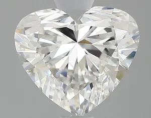 1ct HEART F VVS2 Lab diamond