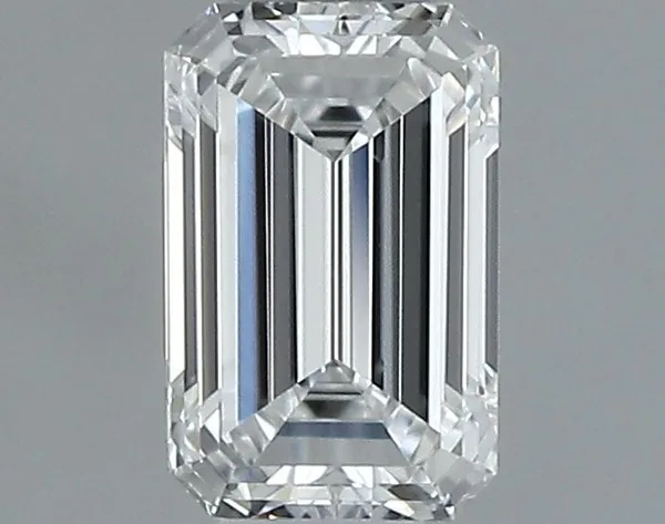 0.33ct EMERALD D VVS2 Natural diamond