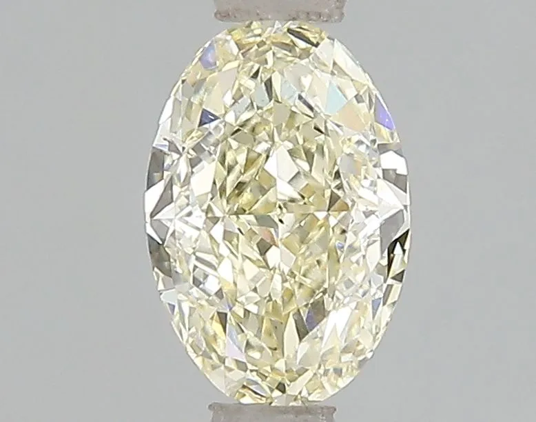 1.09ct OVAL Fancy Yellow VS2 Coloured Lab diamond