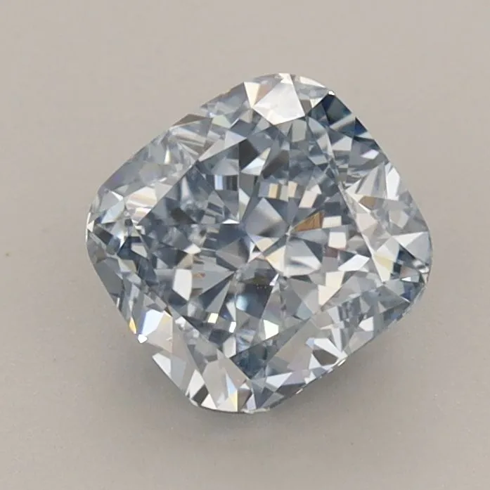 1.18ct CUSHION Fancy Intense Blue VS1 Coloured Lab diamond