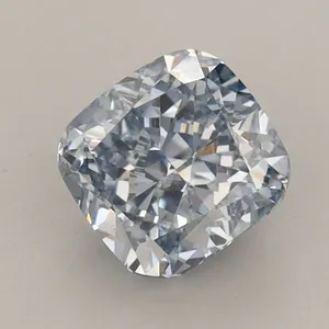 1.18ct CUSHION Fancy Intense Blue VS1 Coloured Lab diamond