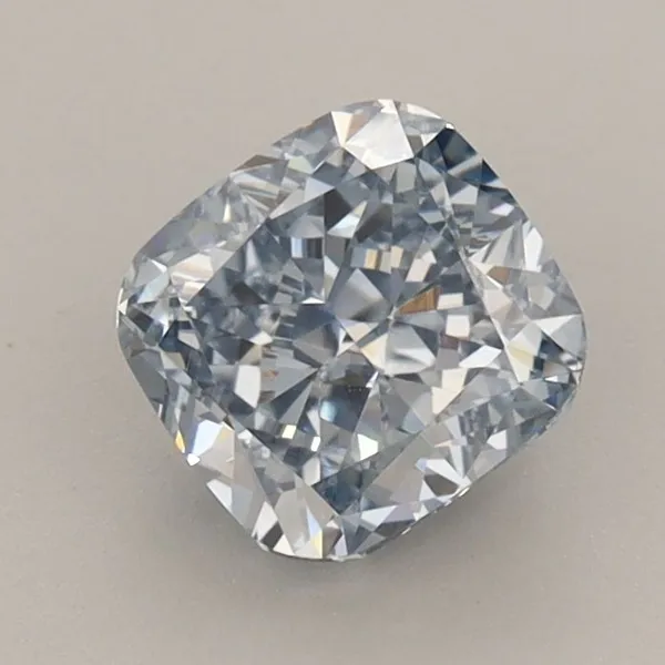 1.18ct CUSHION Fancy Intense Blue VS1 Coloured Lab diamond