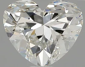 0.9ct HEART G IF Natural diamond
