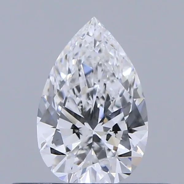 0.3ct PEAR D IF Natural diamond
