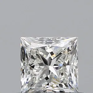 0.6ct PRINCESS H VVS2 Natural diamond
