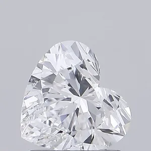 1ct HEART D VVS2 Lab diamond