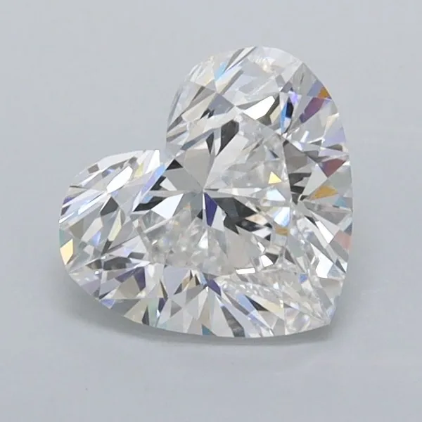 1.04ct HEART D VVS1 Lab diamond