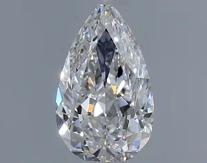 0.42ct PEAR D IF Natural diamond