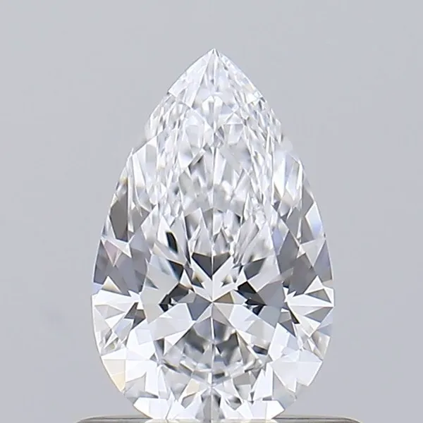 0.53ct PEAR D VVS2 Lab diamond