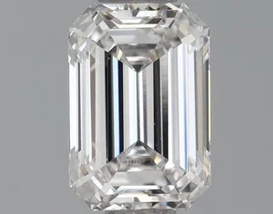 0.71ct EMERALD F VS2 Lab diamond
