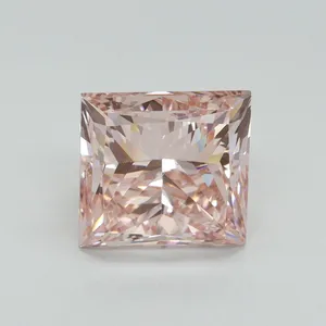 5ct PRINCESS Fancy Intense Pink VS1 Coloured Lab diamond