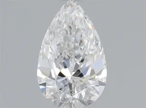 0.53ct PEAR E VVS1 Natural diamond