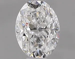 0.5ct OVAL D VVS1 Natural diamond