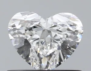0.52ct HEART F IF Natural diamond