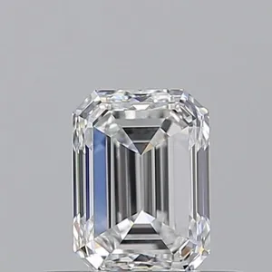 0.5ct EMERALD F VVS1 Natural diamond