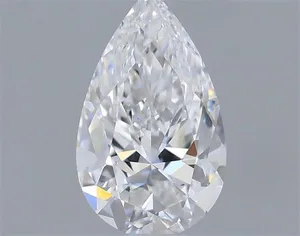 0.32ct PEAR D VS1 Natural diamond