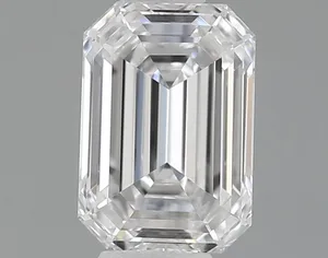 0.51ct EMERALD D VVS1 Lab diamond