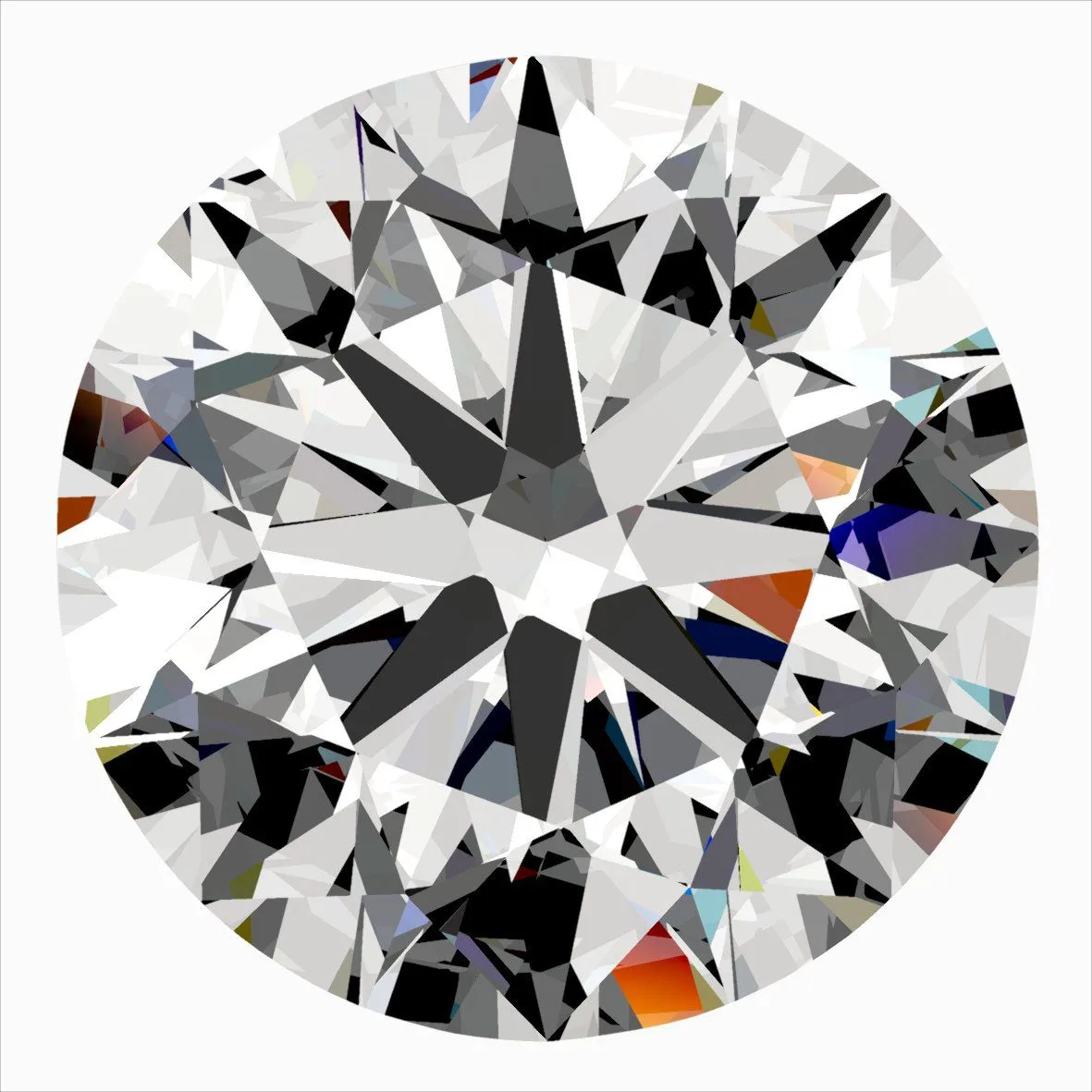 0.30ct ROUND D SI2 Natural diamond