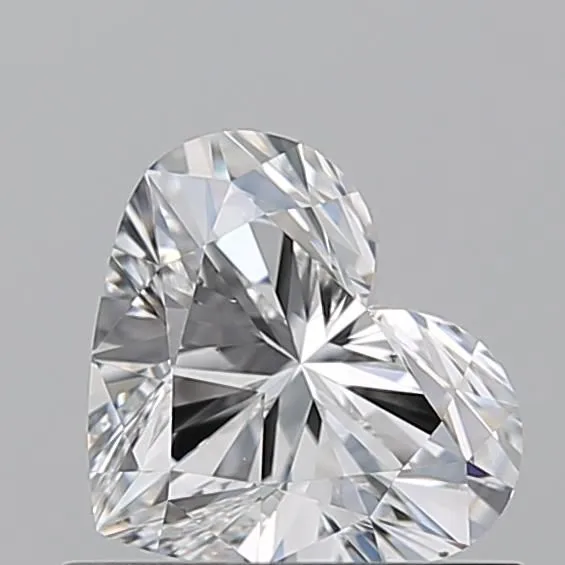 0.71ct HEART E VS2 Natural diamond