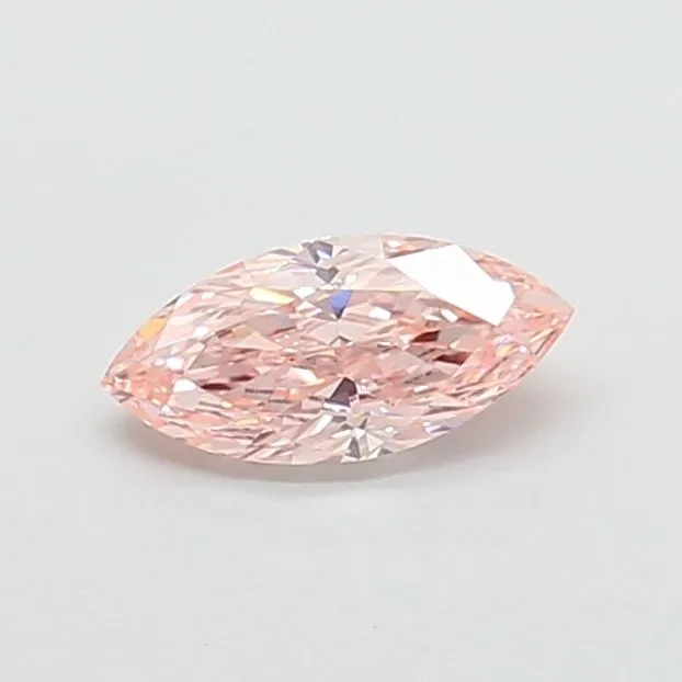 1.03ct MARQUISE Fancy Vivid Pink VVS2 Coloured Lab diamond