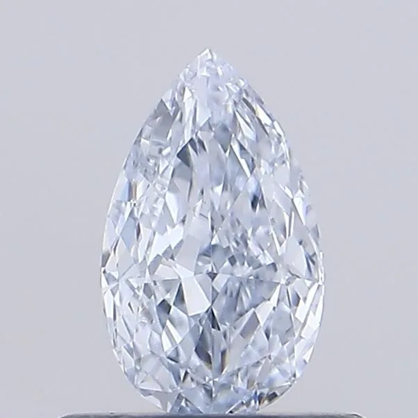 0.51ct PEAR Fancy Blue VS1 Coloured Lab diamond