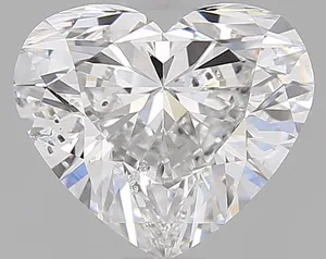 1.02ct HEART D SI2 Natural diamond
