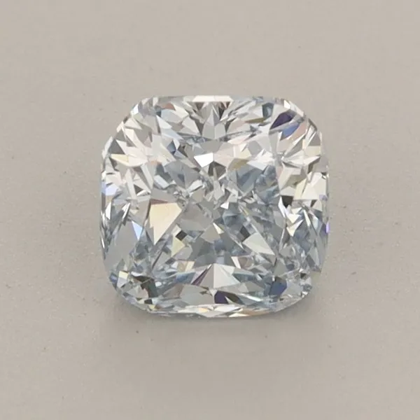 0.91ct CUSHION Fancy Light Blue VS1 Coloured Lab diamond