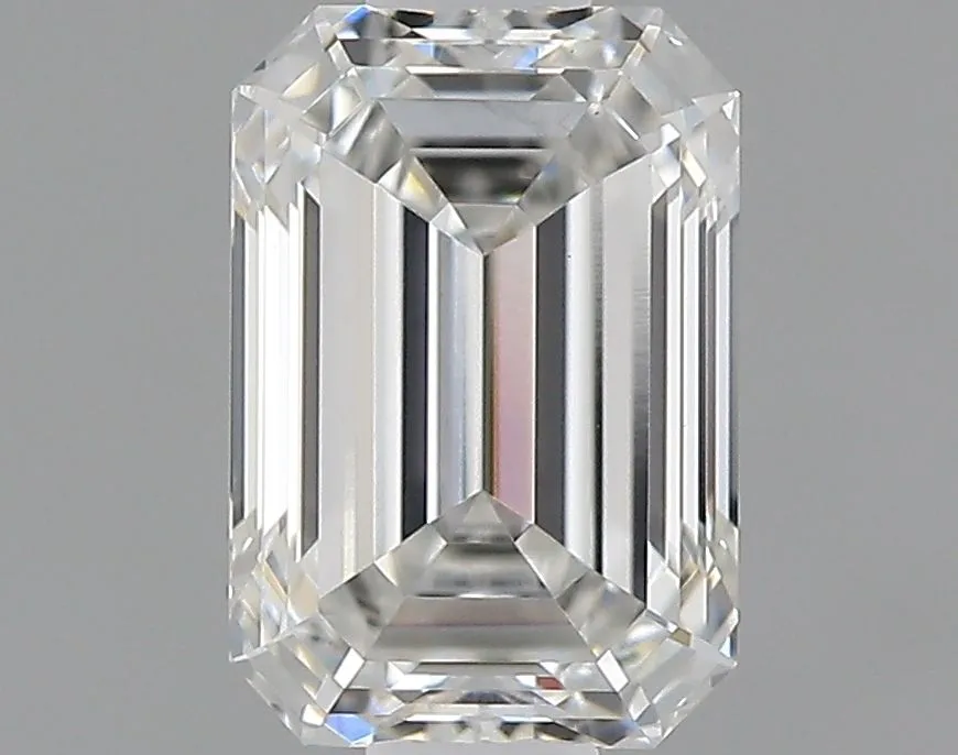 0.72ct EMERALD F VS2 Lab Grown diamond