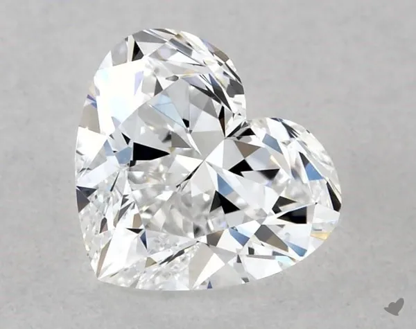 0.57ct HEART D VS1 Natural diamond