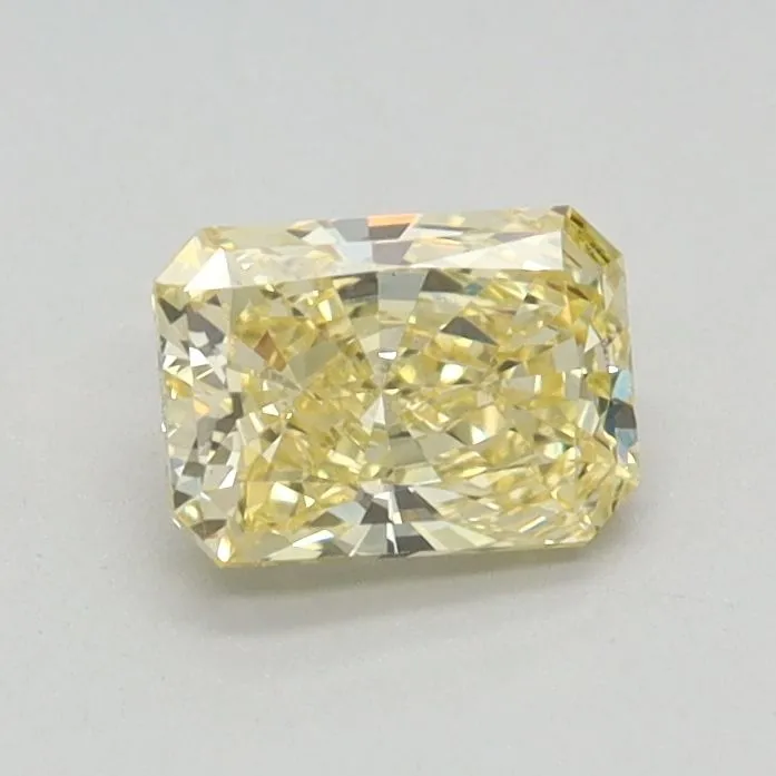 0.52ct RADIANT Fancy Intense Yellow VS2 Coloured Lab diamond