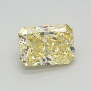 0.52ct RADIANT Fancy Intense Yellow VS2 Coloured Lab diamond
