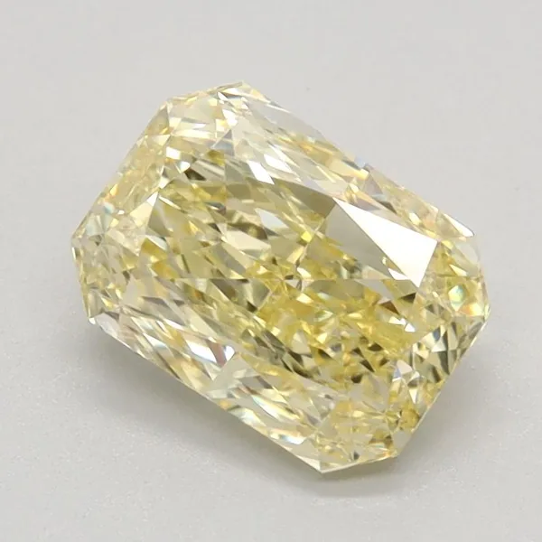 1.21ct RADIANT Fancy Intense Yellow VS1 Coloured Lab diamond