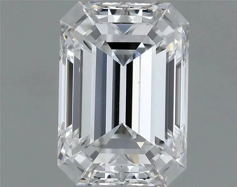 0.76ct EMERALD D VS2 Natural diamond
