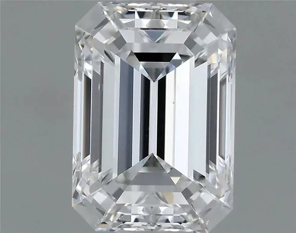 0.76ct EMERALD D VS2 Natural diamond