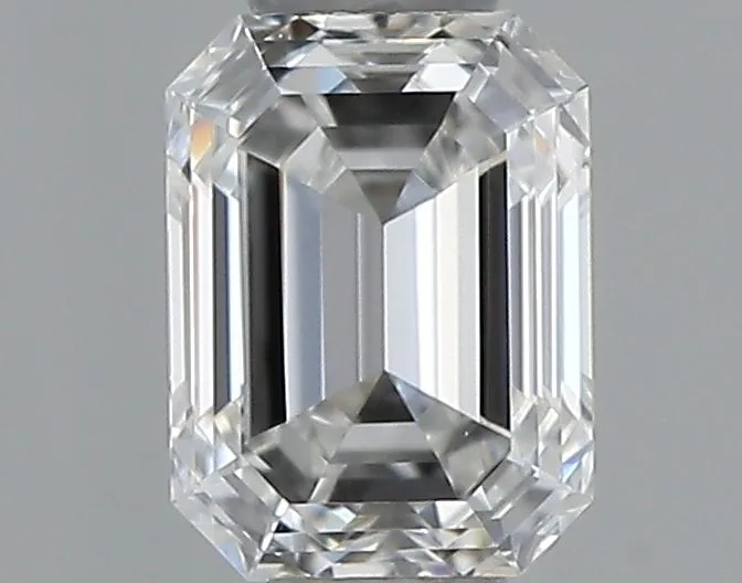 0.40ct EMERALD F VVS1 Natural diamond