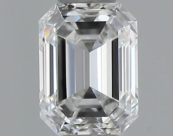 0.4ct EMERALD F VVS1 Natural diamond