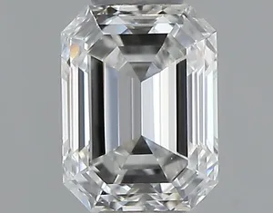 0.4ct EMERALD F VVS1 Natural diamond