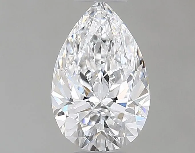 0.46ct PEAR D VVS2 Natural diamond