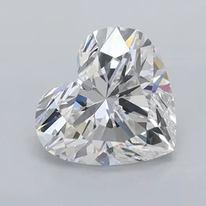 1.09ct HEART D VVS1 Lab diamond